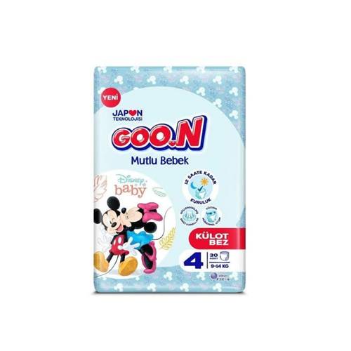 Goon Mutlu Bebek Külot Bez 4 Beden 30x4 120 Adet thumbnail
