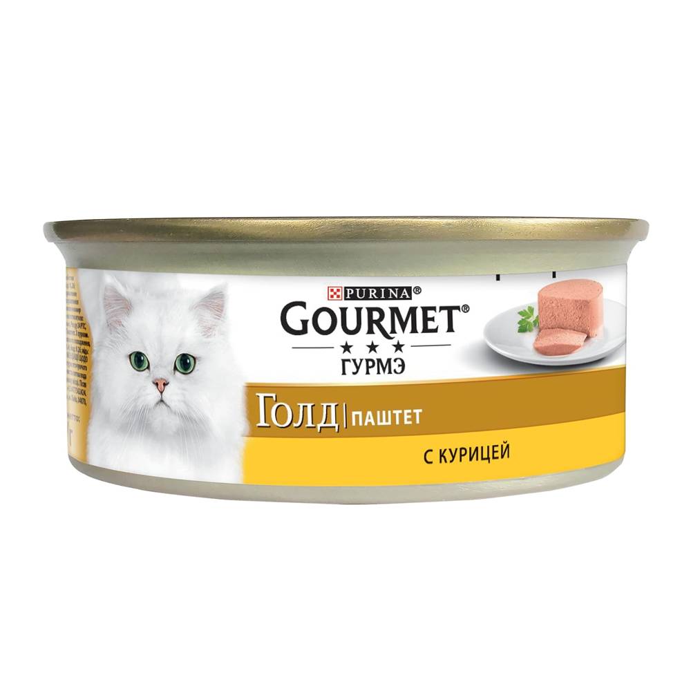 Gourmet Gold Kıyılmış Tavuklu Yaş Kedi Maması 85 Gr