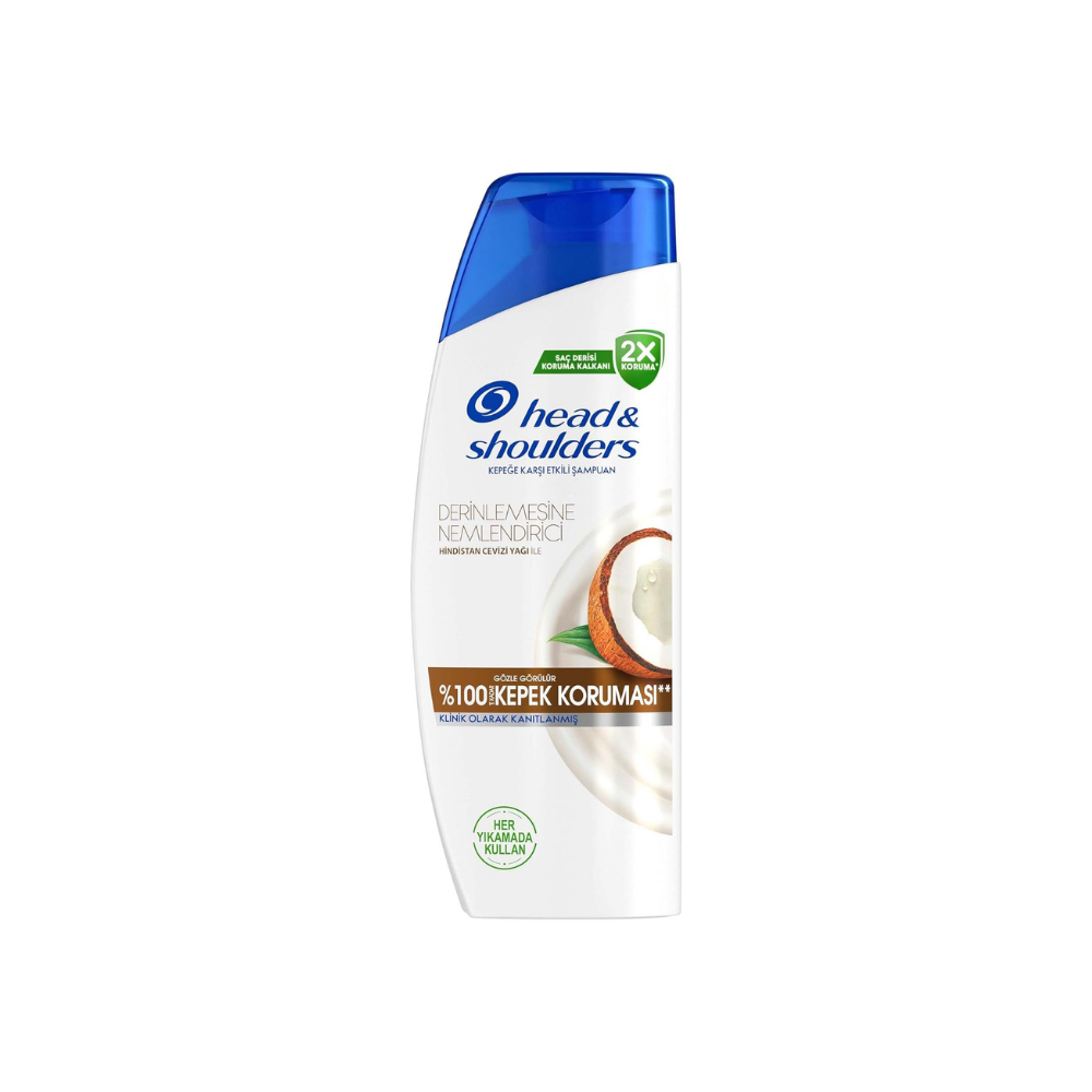 Head & Shoulders Derin Nemlendirici Kepek Hindistan Cevizi Yağlı Günlük Kullanım 330ML Şampuanı