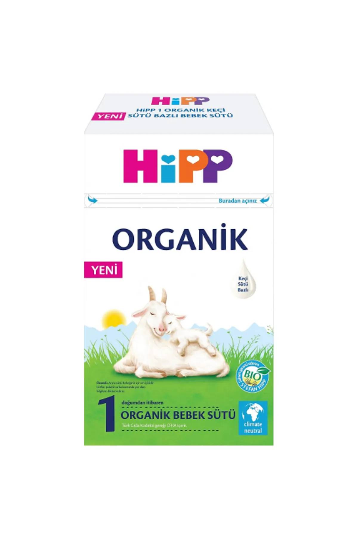 Hipp 1 Organik Keçi Sütü Bazlı Bebek Sütü 400 g (0-6 Ay)