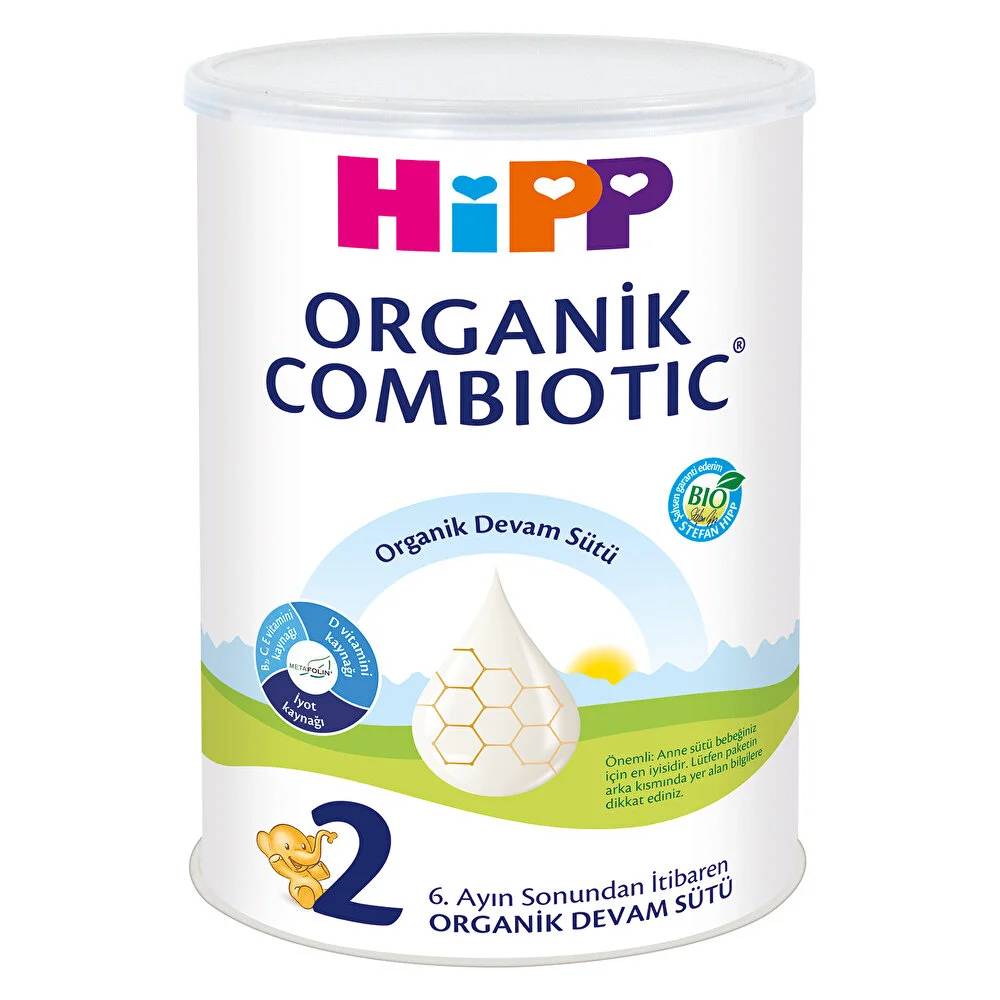 Hipp 2 Organik Combiotic Devam Sütü 350 g (6-12 Ay)