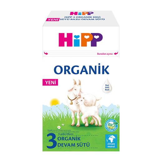 Hipp 3 Organik Keçi Sütü Bazlı Devam Sütü 400 g (12. Aydan İtibaren)