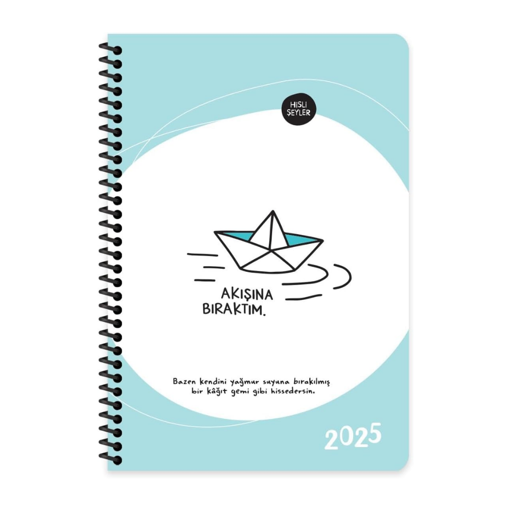 Hisli Şeyler 2025-13,19,5 Haftalık Ajanda