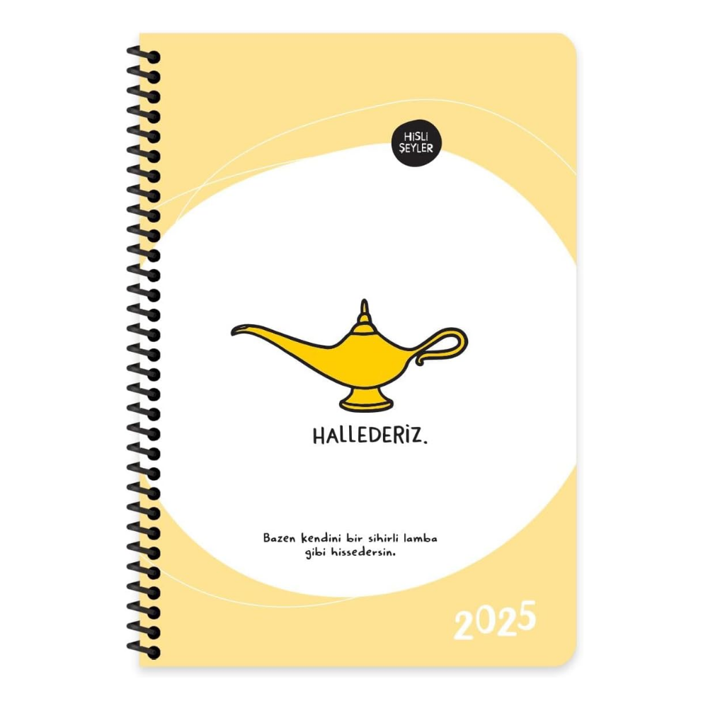 Hisli Şeyler 2025-13,19,5 Haftalık Ajanda - Hallederiz
