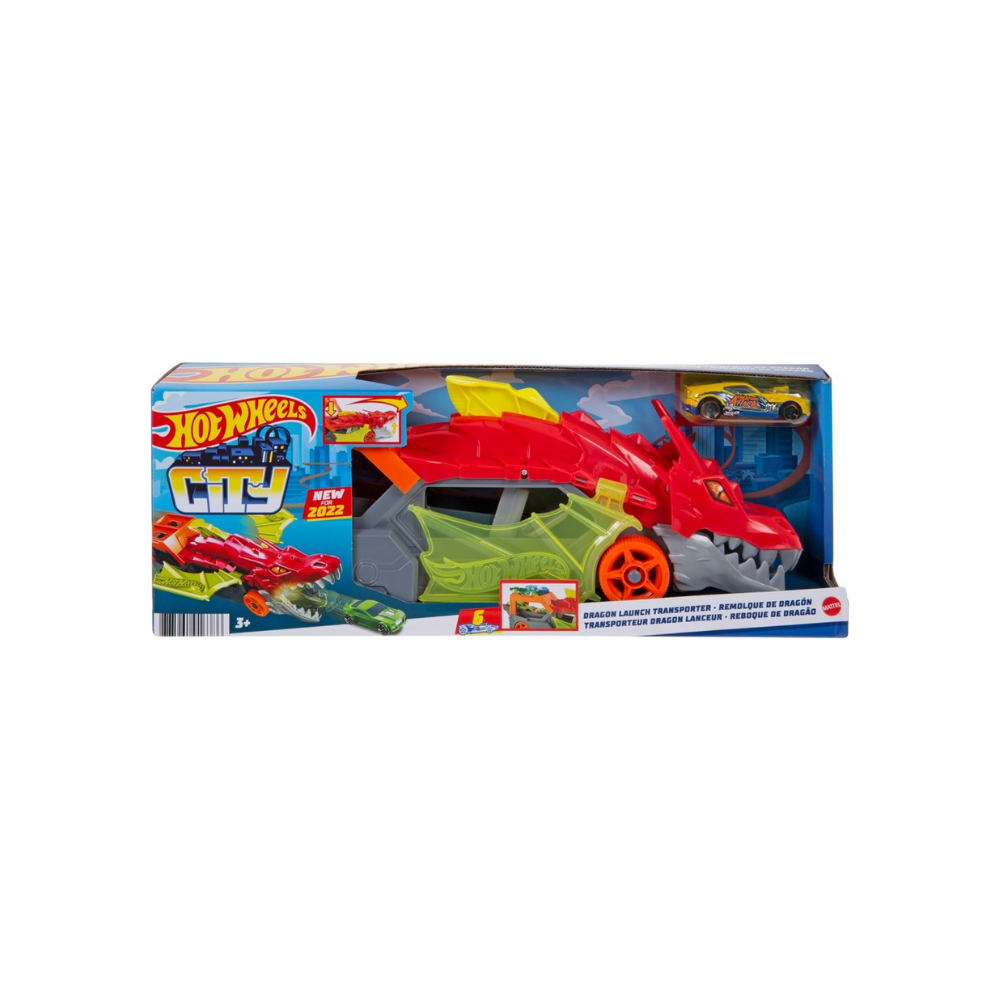 Hot Wheels Cıty Dragon Launch Transporter Ejderha Şekilli Fırlatıcı