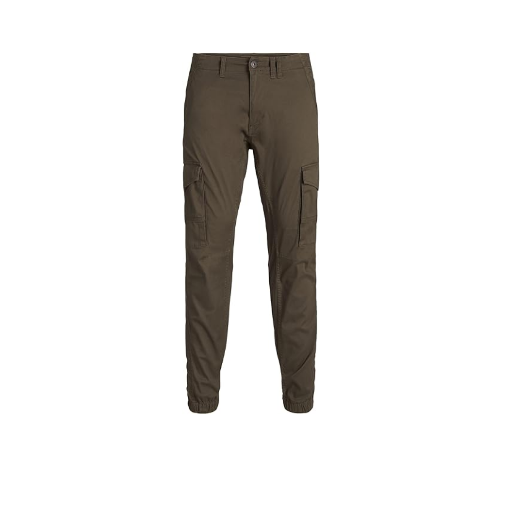 JACK & JONES Kargo Pantolon Lastikli Paça Dar Kesim, 12139912