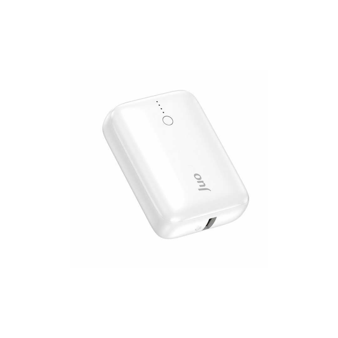 Juo 10000mAh 22.5W USB-A  Powerbank Taşınabilir Hızlı Şarj Cihazı Beyaz