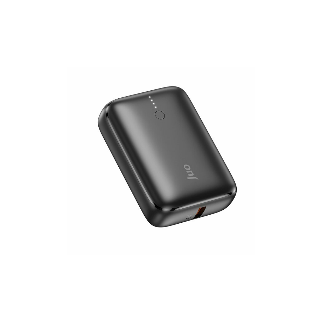 Juo 10000mAh 22.5W USB  Powerbank Taşınabilir Hızlı Şarj Cihazı Siyah