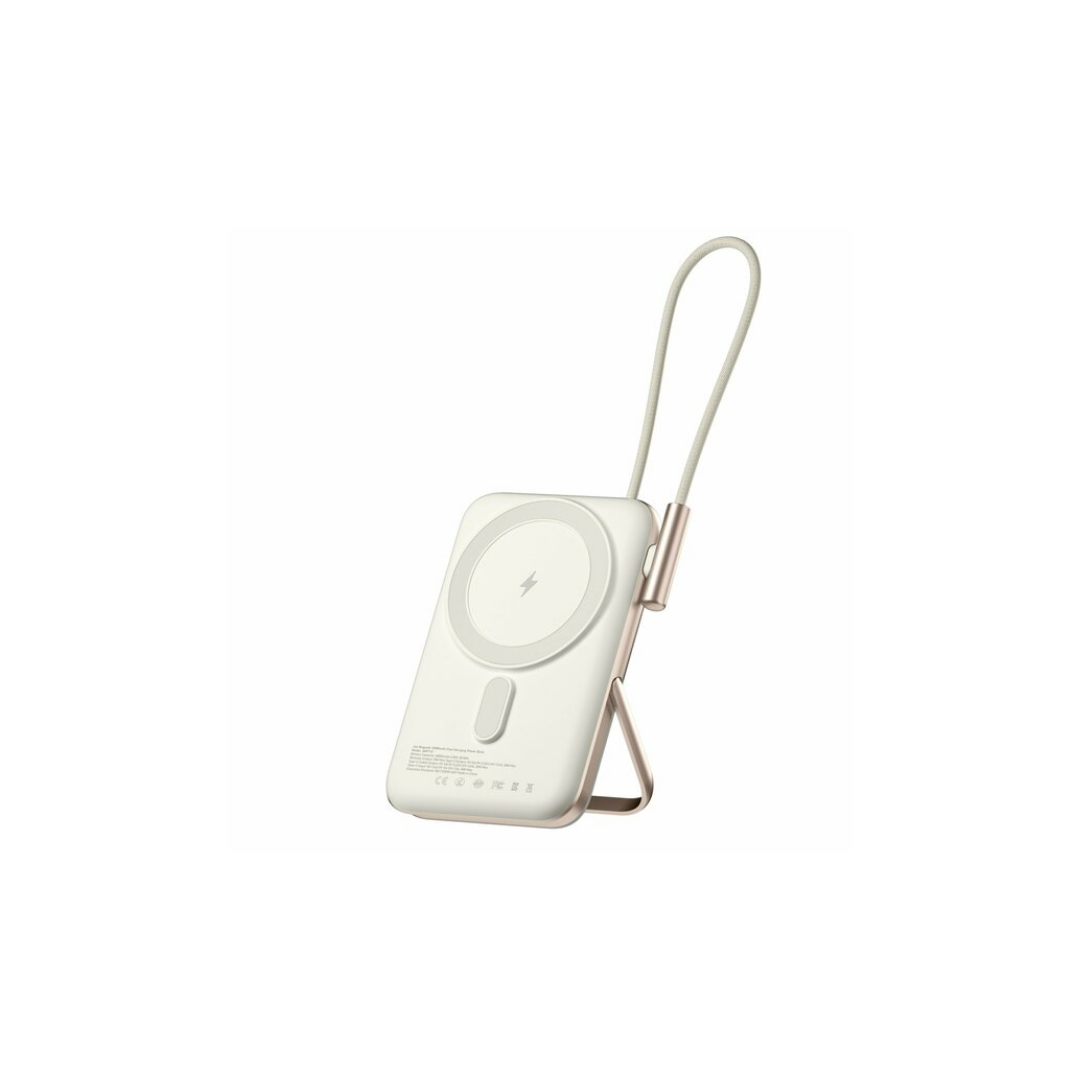 Juo Magsafe Powerbank 10000mAh Standlı 20W Dahili Type-C Kablolu Taşınabilir