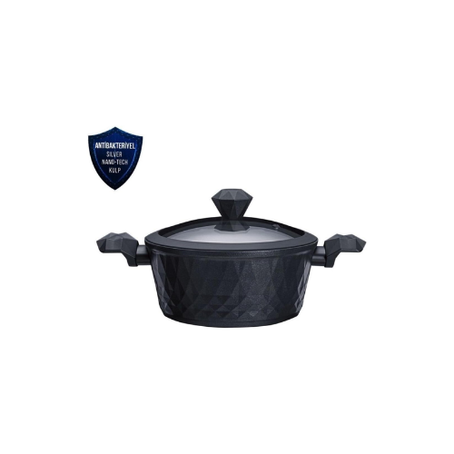 Karaca Biodiamond Antibakteriyel Kulp Tencere 24 Cm