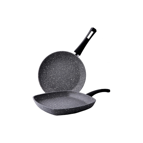 Karaca Gris Bio Granit Tava ve Grill Seti