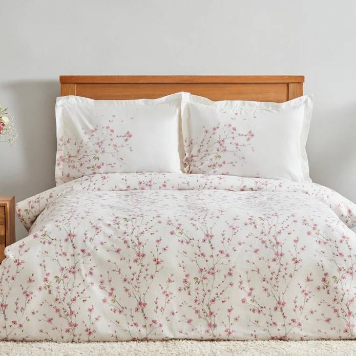 Karaca Home Annata %100 Pamuk Çift Kişilik Nevresim Takımı - Somon