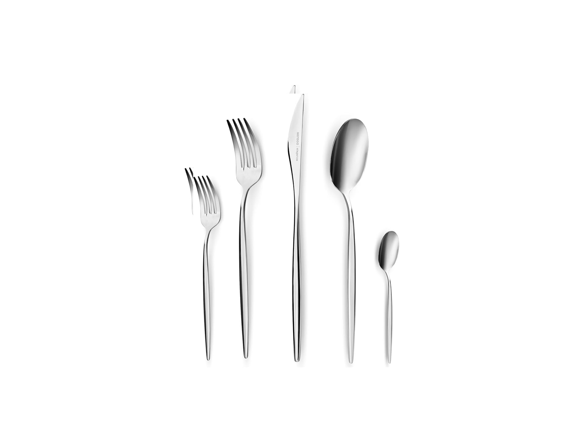 Karaca Lizbon Platin 12 Kişilik 60 Parça Çatal Kaşık Bıçak Takımı