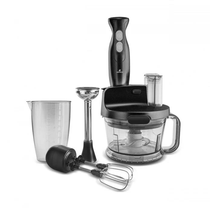 Karaca Shiny Black Mutfak Robotu 2000W thumbnail