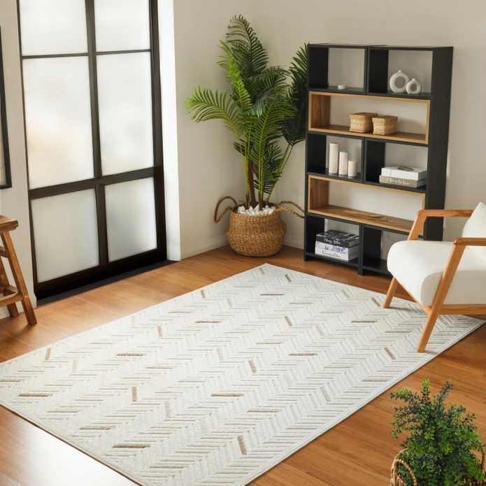 Kaşmir Halı 7/24 Sierra Almeria Kahve 100x300 cm thumbnail