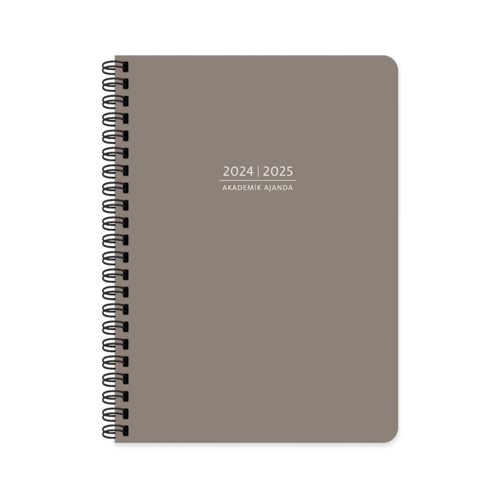 Keskin Color 16x23 Spiralli Akademik Ajanda - Venge