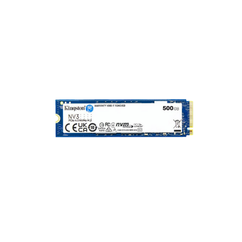 Kingston 500gb Nv3 Gen4 Nvme M.2 Ssd (5000mb Okuma / 3000mb Yazma)