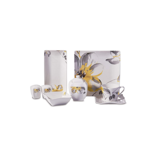 KORKMAZ A8571 Link Coll. 28 P Kahvaltı Takımı (Kare)