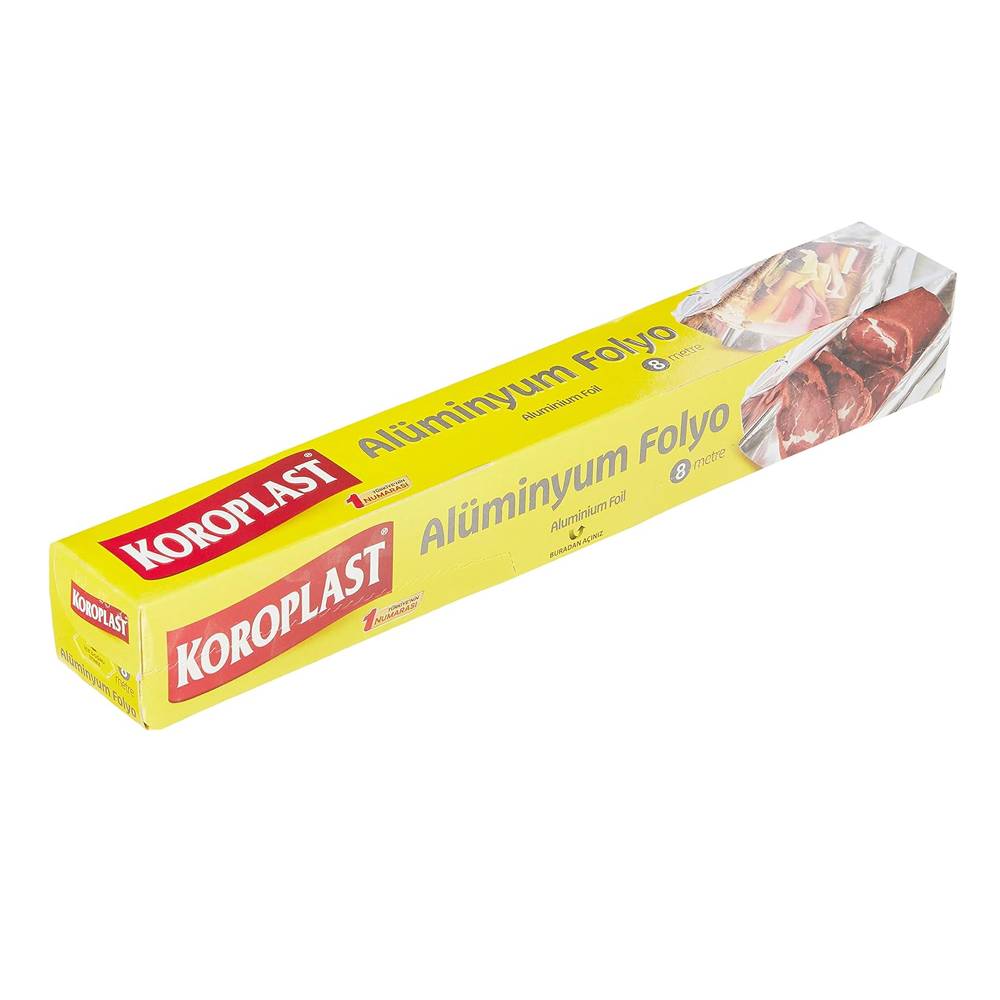 Koroplast Alüminyum Folyo 30cm x 8mt