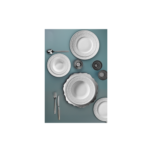 Kütahya Porselen Hanımeli 24 Parça 6 Kişilik Yemek Takımı thumbnail