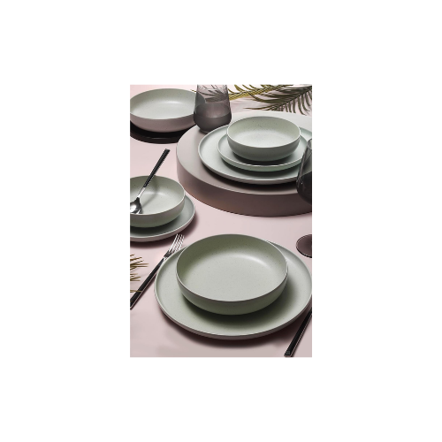 Kütahya Porselen Moderna 4 Kişilik 16 Parça Yemek Takımı 720162 Yeşil