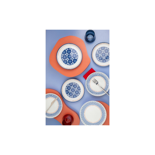Kütahya Porselen Moderna 6 Kişilik 19 Cm Pasta Takımı Sofia