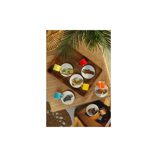 Kütahya Porselen Rüya 6 Kişilik Nanodekor Kahve Takımı thumbnail