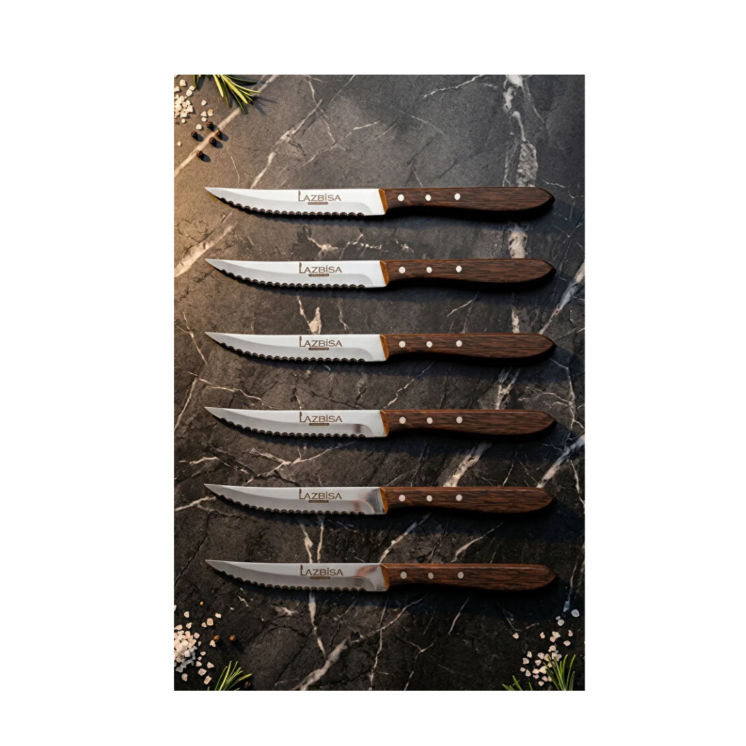 LAZBİSA Hand Craft Serisi Steak Et Bıçağı