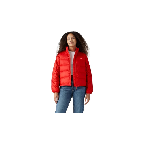 Levi's Polly Packable Down Ceket Mont Mont Kadın Kırmızı thumbnail