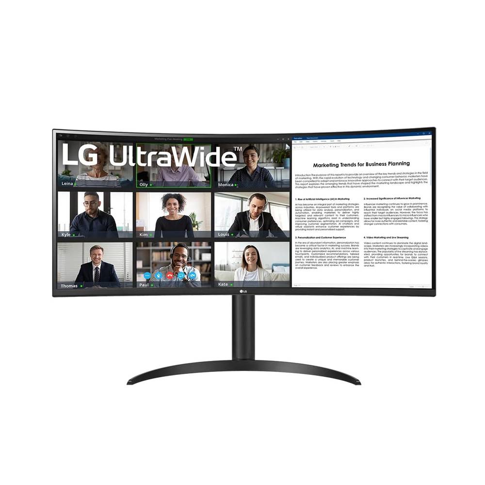 LG UltraWide 34WR55QC-B 34" 100 Hz WQHD Monitör thumbnail