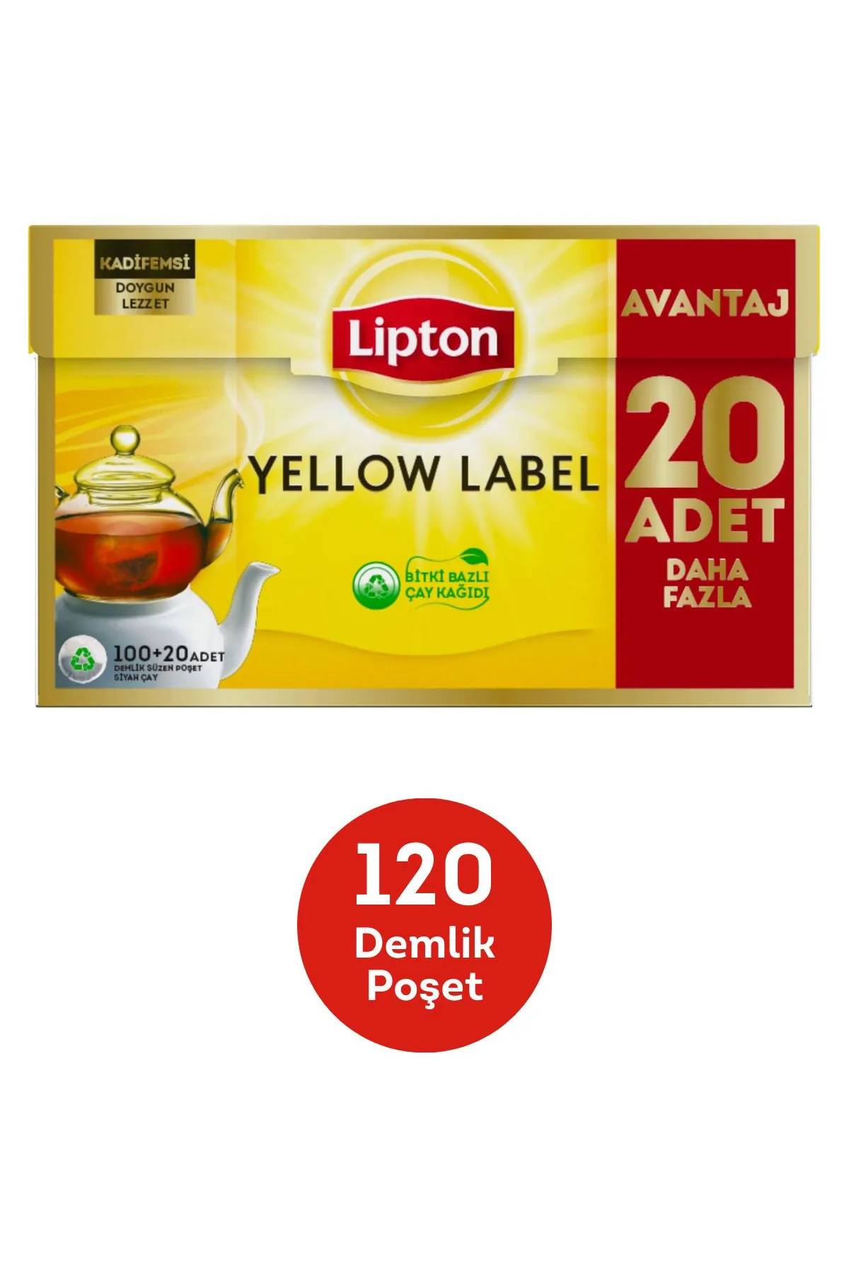 Lipton Doğu Karadeniz Demlik Poşet Çay 120'li thumbnail