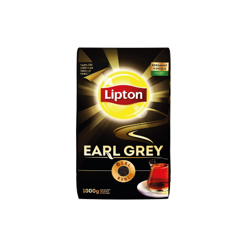 Lipton Earl Grey Dökme Bergamot Aromalı Siyah Çay Özel Seri 1000 GR