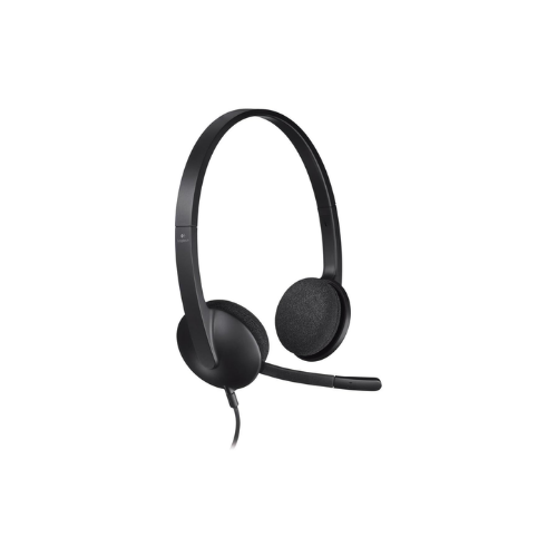 Logitech H340 Mikrofonlu Stereo Kulaklık Siyah thumbnail