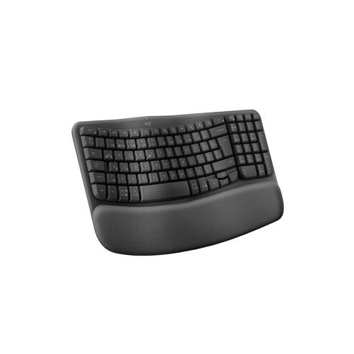 Logitech Wave Keys Dolgulu Avuç İçi Destekli Ergonomik Türkçe Q Kablosuz Klavye