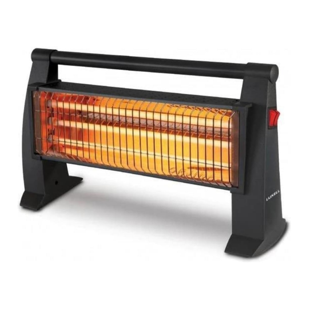 Luxell LX-2820 M 1500 Watt Isıtıcı, Siyah