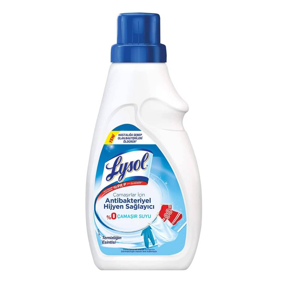 Lysol Antibakteriyel Çamaşırlar için Çamaşır Suyu İçermeyen Hijyen Sağlayıcı Koku Giderici 720 ml thumbnail