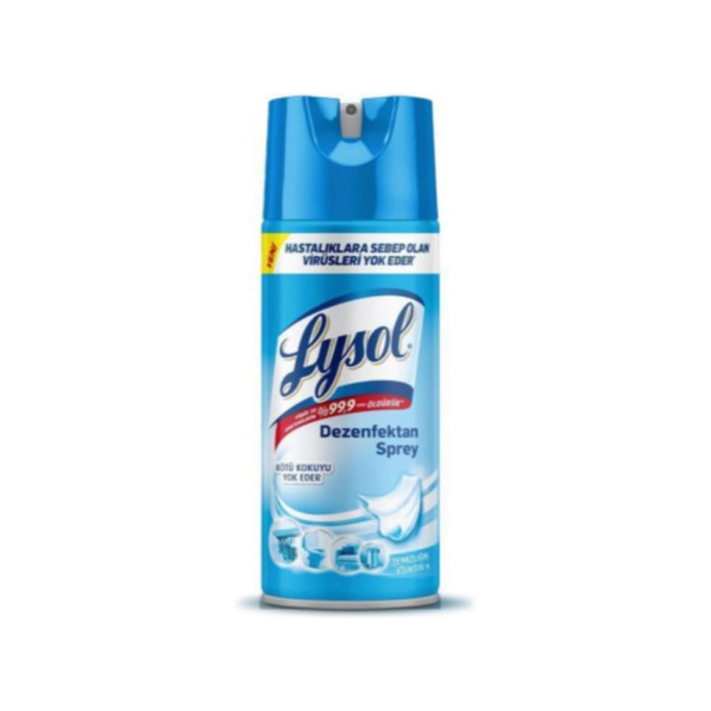 Lysol Pratik Yüzey Temizleyici, Koku Giderici, Dezenfektan Sprey Temizliği Esintisi 400 ml (1 x 400 ml)