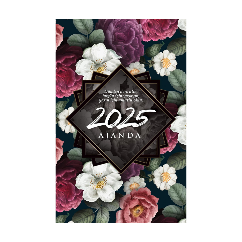 Mor Kelebek 2025 Ajanda - Ay Bahçesi