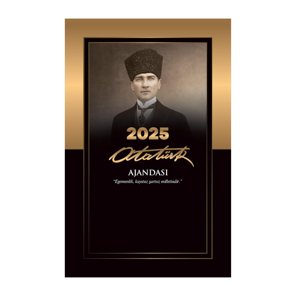Mor Kelebek 2025 Atatürk Ajanda - Kalpaklı