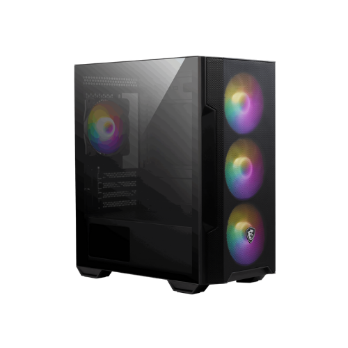 Msi Mag Forge M100A Akrilik Yan Panel Auto RGB Fan USB 3.2 mATX Bilgisayar Kasası