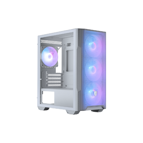 MSI Mag Forge M100R White Tempered Glass Argb Fan USB 3.2 mATX Bilgisayar Kasası