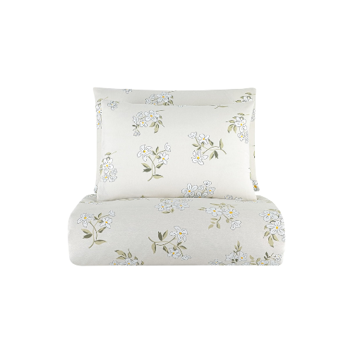 Mürdüm Home Pitaya Çift Kişilik Nevresim Takımı %100 Pamuk Çift Taraflı Nevresim