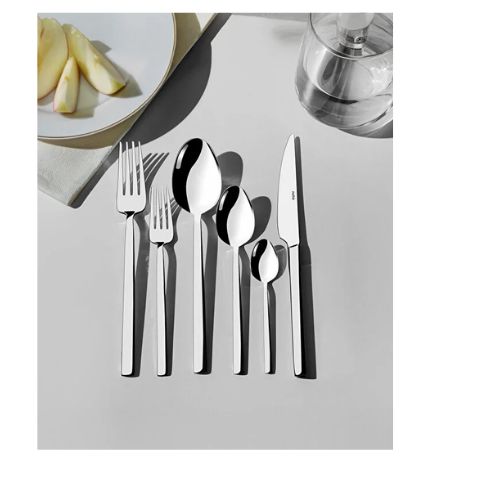 Nehir Dalyan Sade 6 Kişilik 36 Parça Kutulu Çatal Kaşık Bıçak Takımı