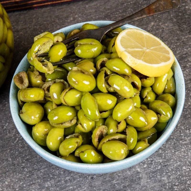 Nizip Kırma Çekirdeksiz Yeşil Zeytin 4500 cc Bidon thumbnail