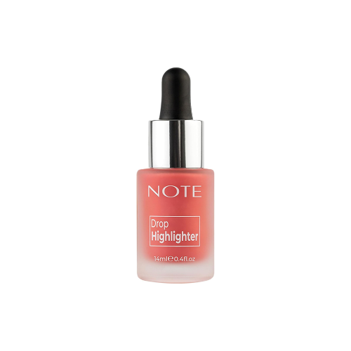 Note Drop Highlighter 01 Pearl Rose Işıltılı Likit Aydınlatıcı