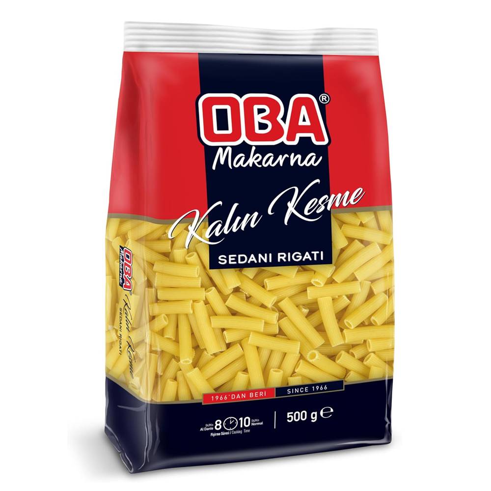 Oba Kalın Kesme Makarna 8 Adet thumbnail