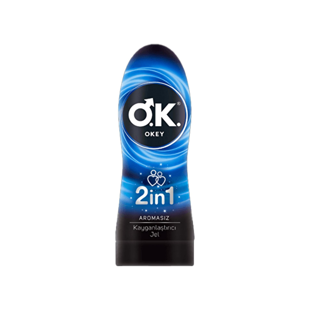 Okey 2'si 1 Arada Aromasız Kayganlaştırıcı Jel 200 ml