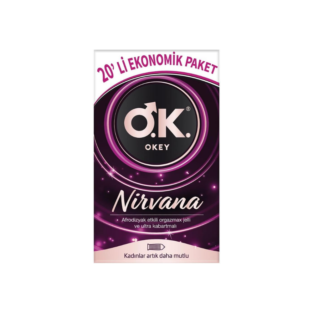 Okey Nirvana 20'li Ekonomik Prezervatif