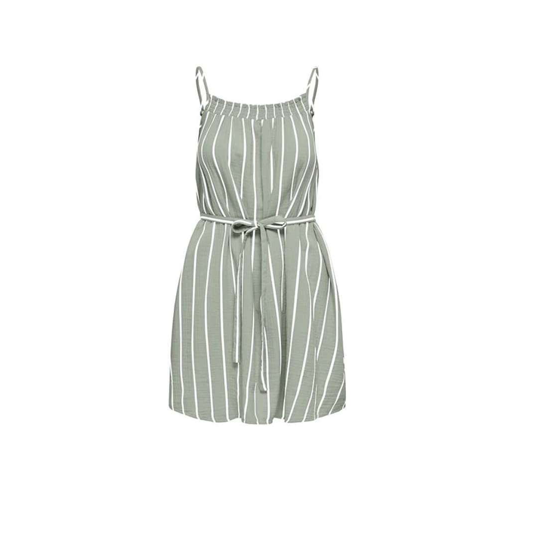 Only Kadın Mini Gündelik Elbise Onlnora Strap Smock Dress Ptm