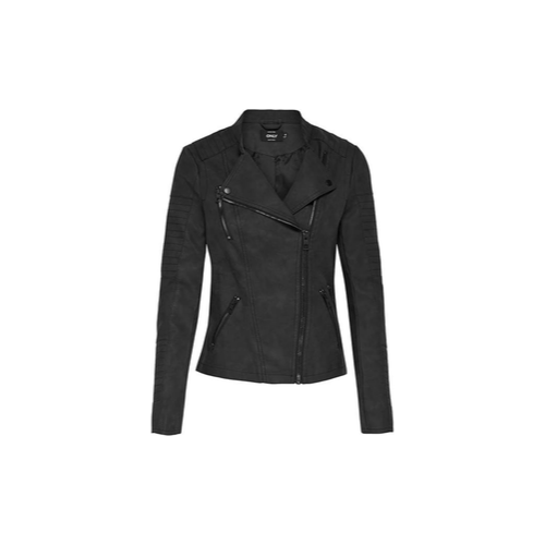 ONLY Kadın Onlava Pu Biker Otw Noos Ceket Gündelik Siyah